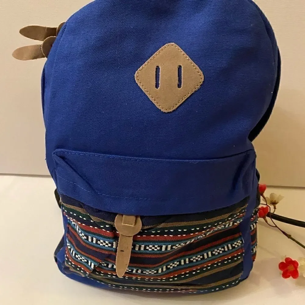 💥Unisex Teen Casual Canvas , Travel, School Backpacks
